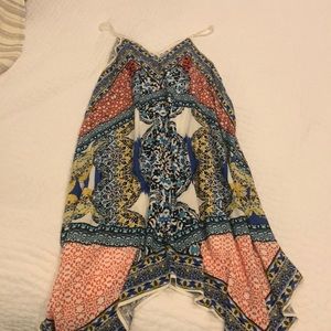 Flying tomato printed dress